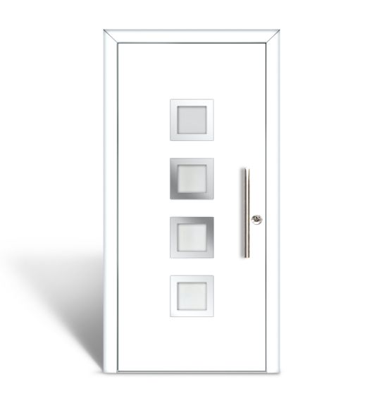 Die Eleganz der TechniCasa Inox-Serie: Aluminium-Haustüren für Ihr Zuhause