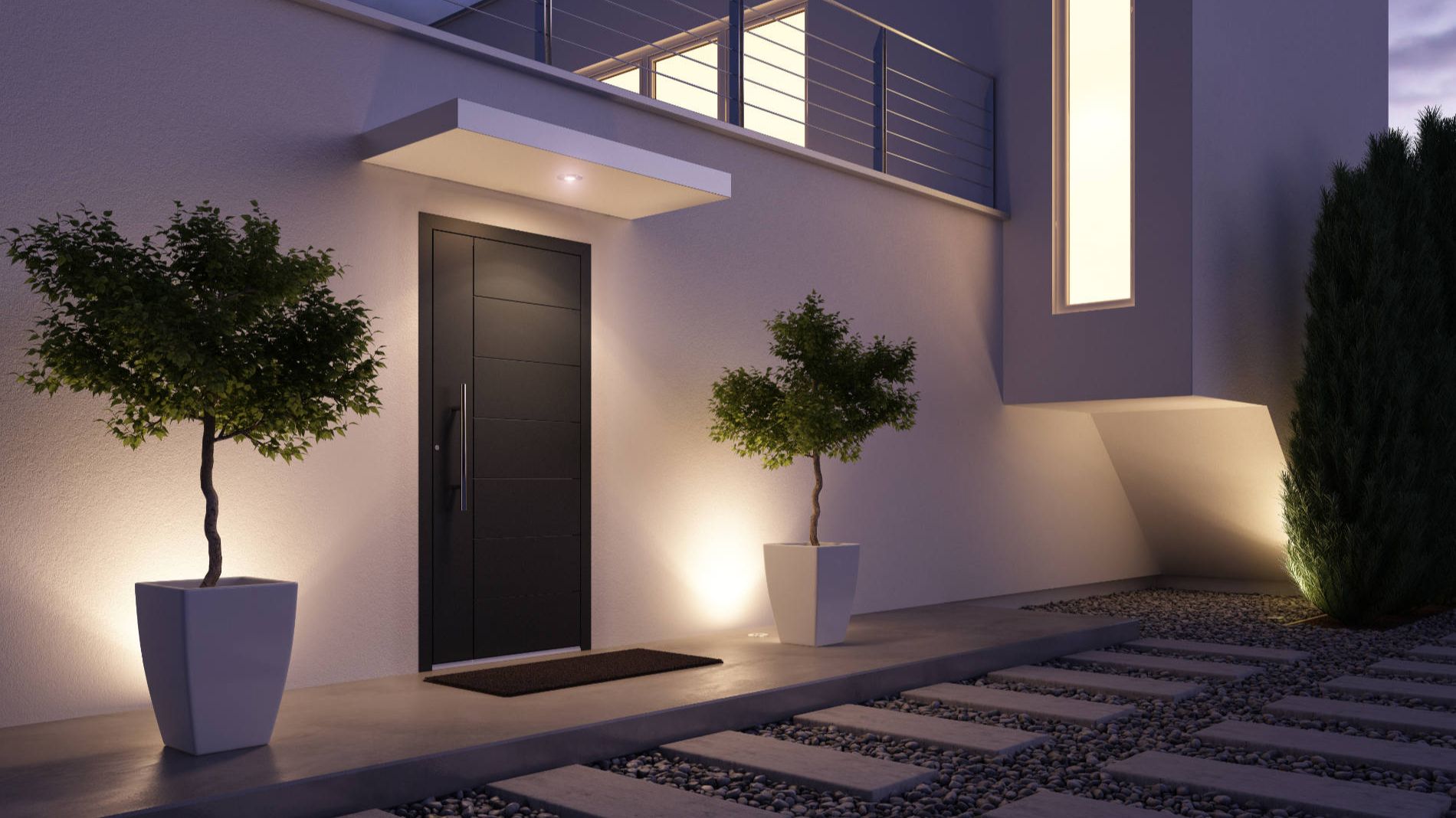 Aluminium-Haustüren der Linie Intarsio von Oknoplast: Modernes Design und Höchste Effizienz